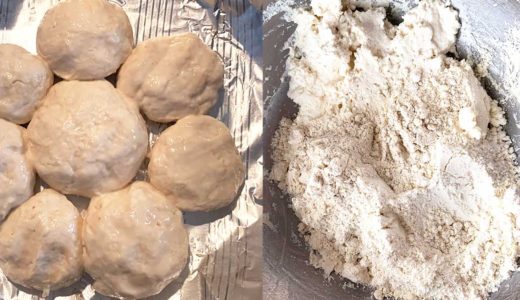 プロテインパンケーキMIXでもちもちパン！