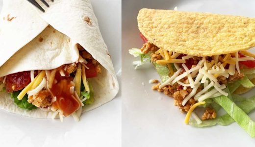 低GI＋高タンパクのタコス